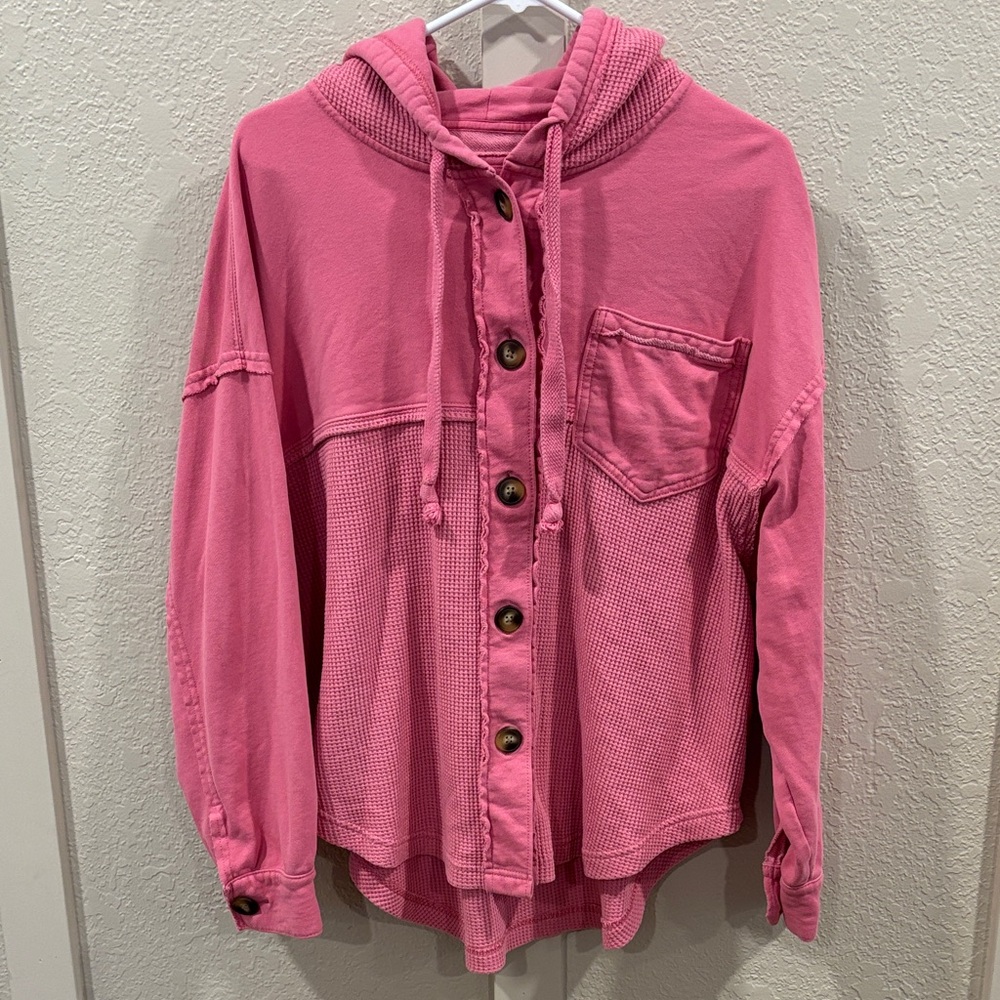 AE • Big Hug Hooded Shacket